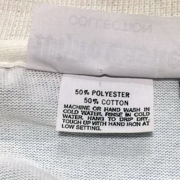 NOS Vintage WHITE CASTLE Burger Diner Rugby Polo Shirt 2XL Union Made In The USA - Picture 9 of 10